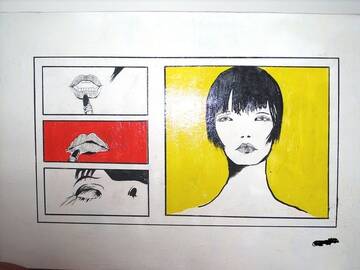 Omaggio a Valentina su tela